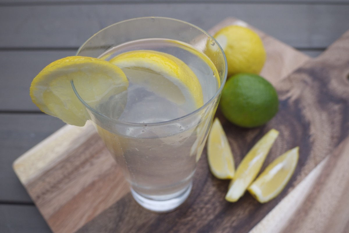 lemon water