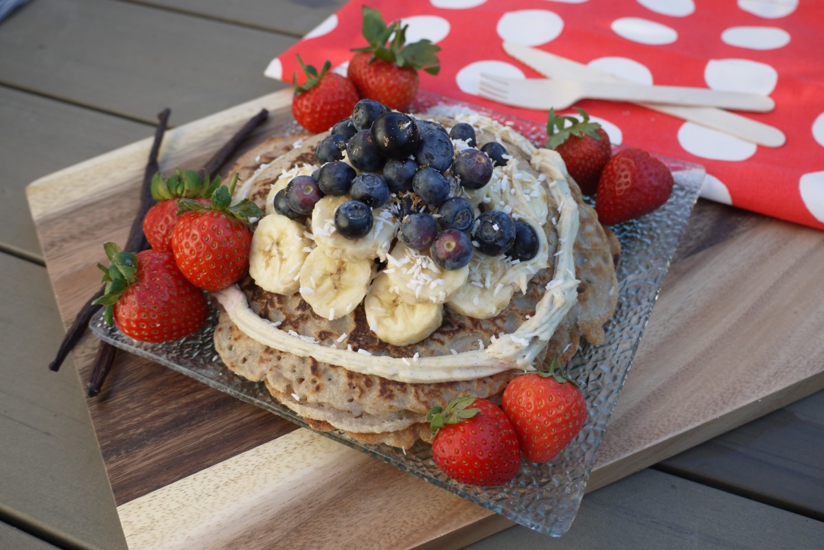 Buckwheat Banana Pancakes