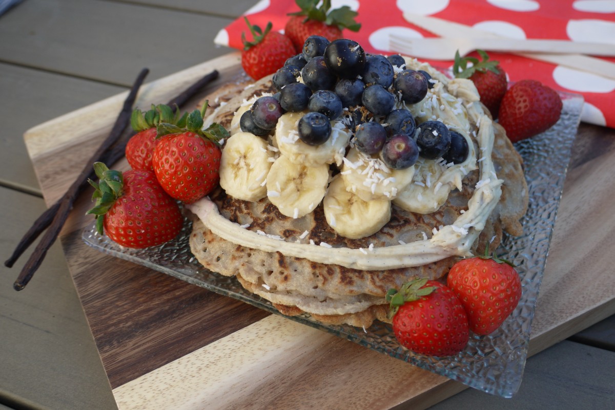 Buckwheat Banana Pancakes