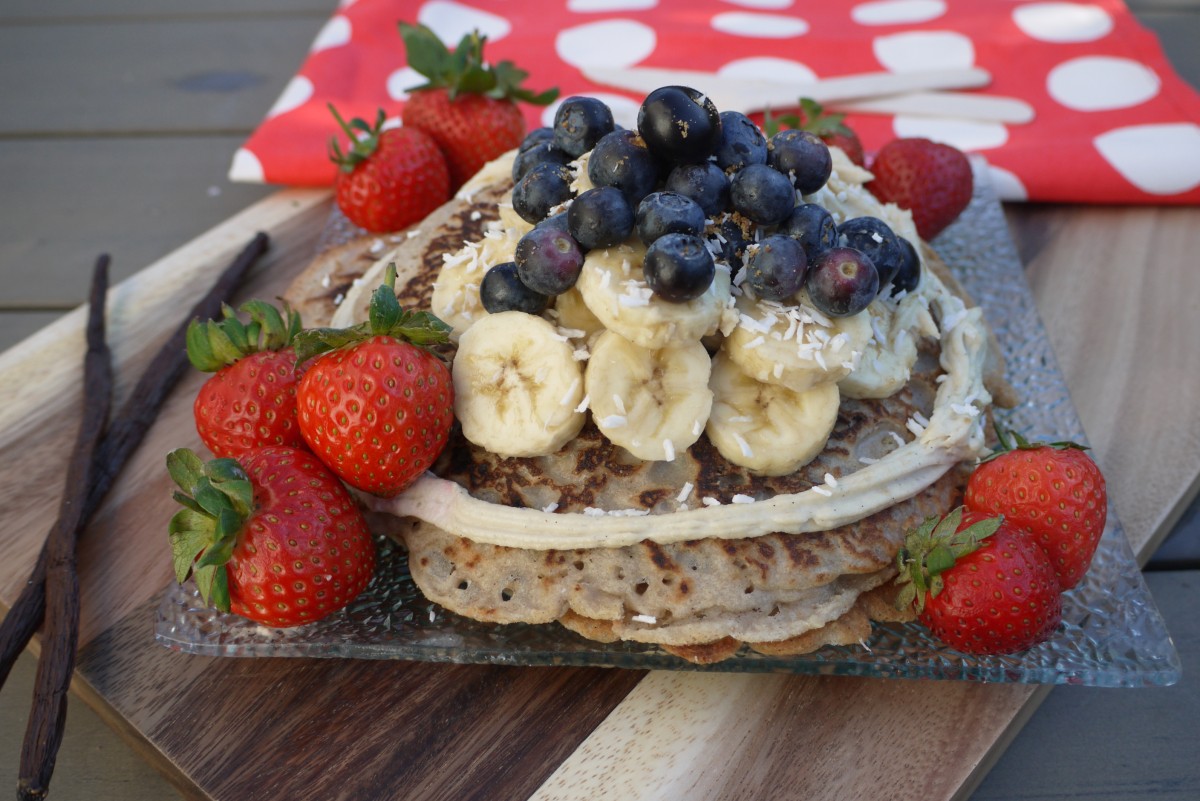 Buckwheat Banana Pancakes