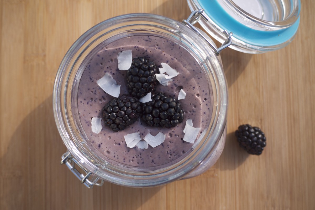 Blue Warrior Protein Smoothie