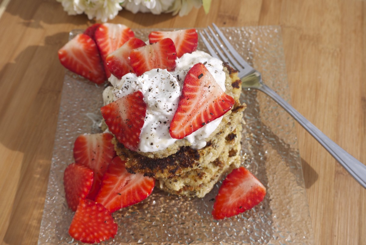 Protein-Packed Banana and Quinoa Griddle Cakes