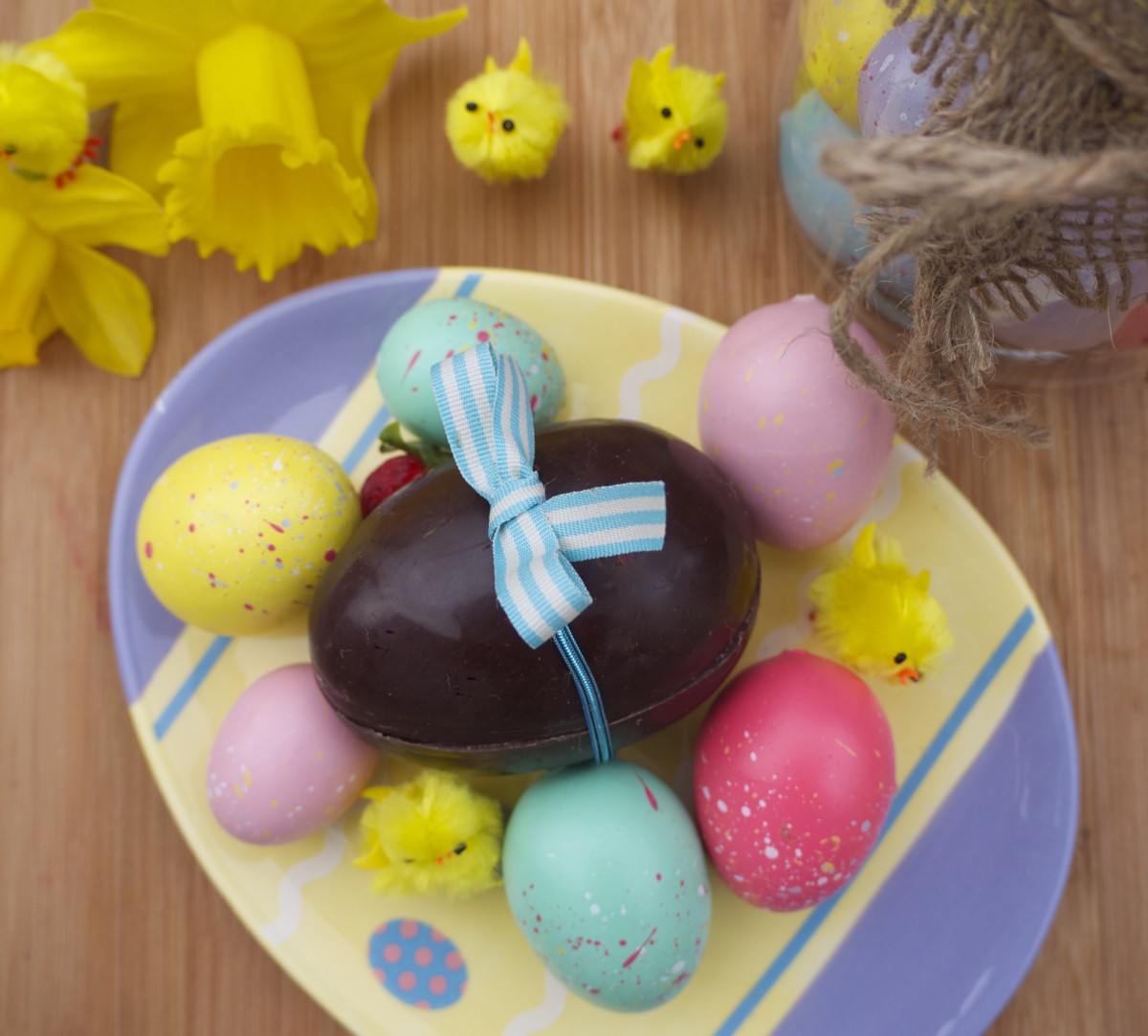 Vanilla-Maple Cream Easter Eggs