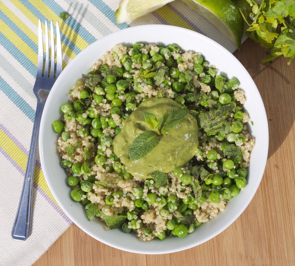 Spring Green Quinoa Salad