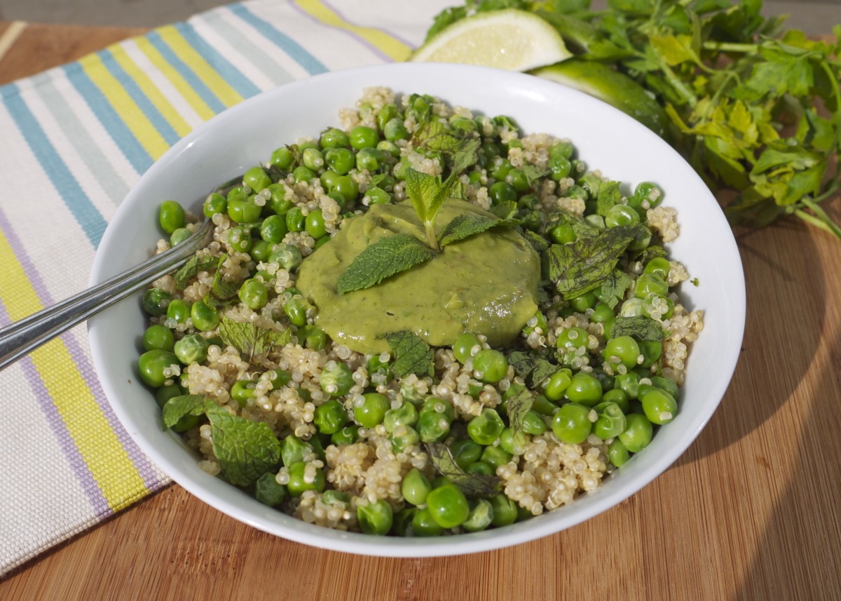 Spring Green Quinoa Salad