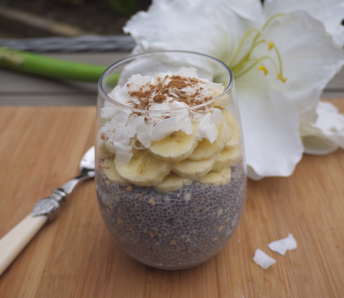 Energising Vanilla Chia and Buckwheat Pudding