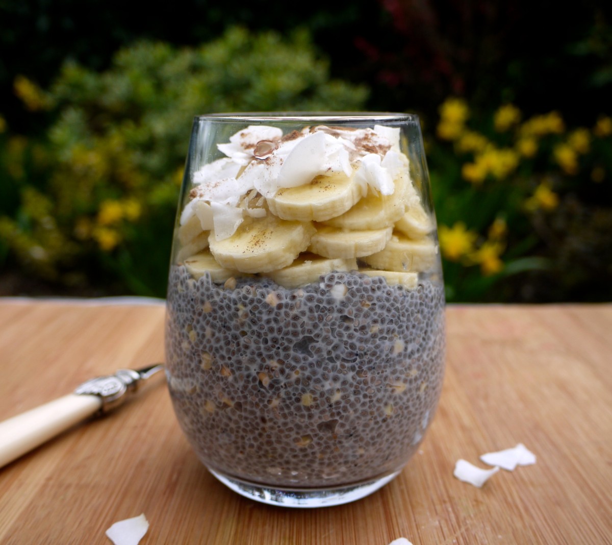 Energising Vanilla Chia and Buckwheat Pudding