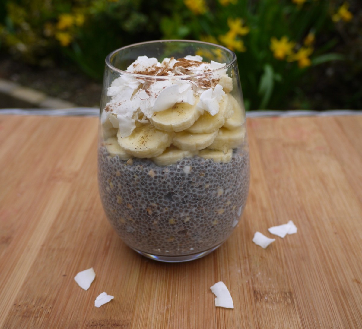 Energising Vanilla Chia and Buckwheat Pudding