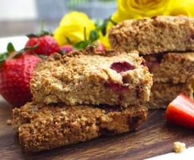 Strawberry Shortbread - Rosanna Davison Nutrition