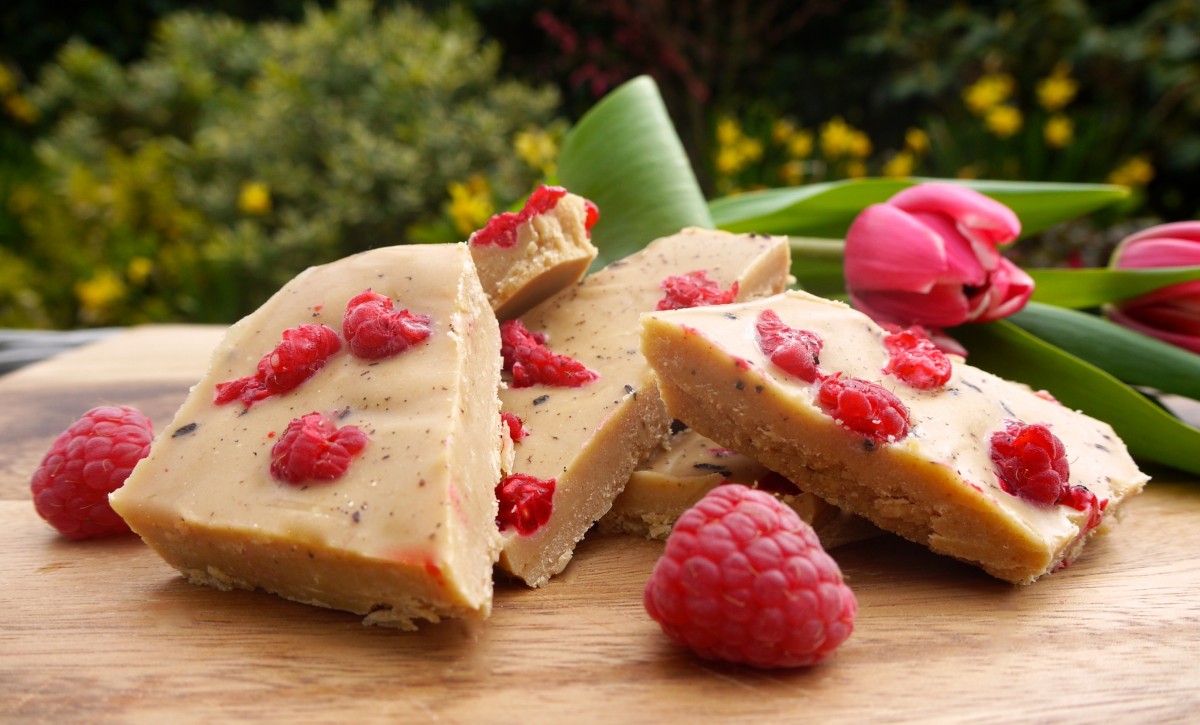 Raspberry and Vanilla White Chocolate 