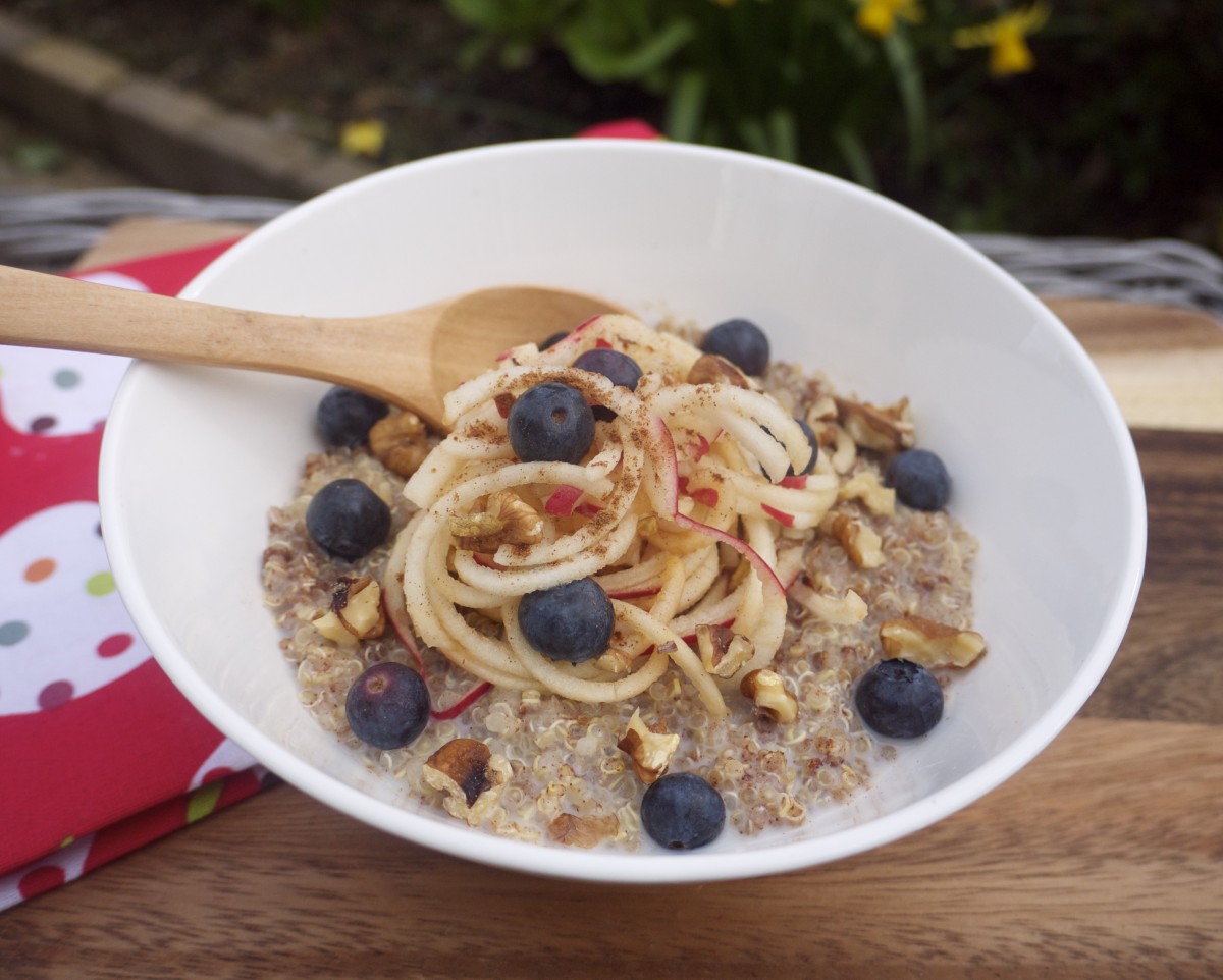 Apple, Ginger and Cinnamon Immunity Porridge 