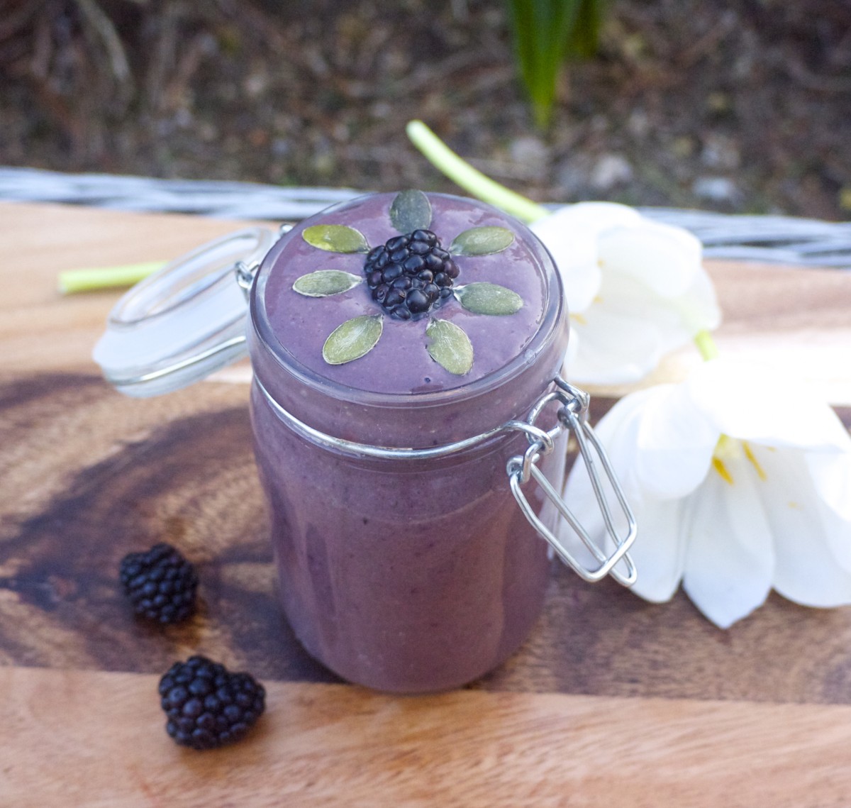 Purple Power Fertility Smoothie