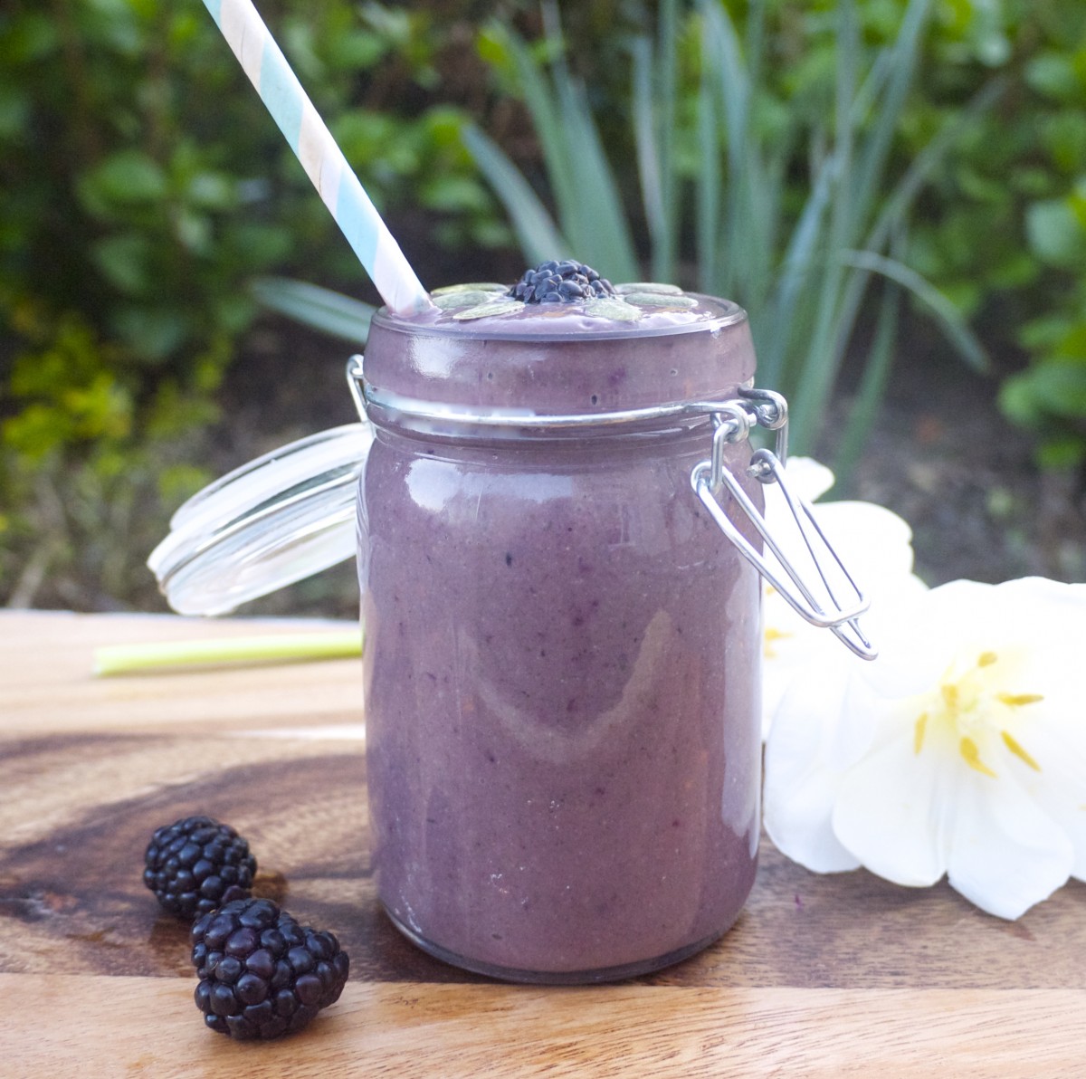 Purple Power Fertility Smoothie