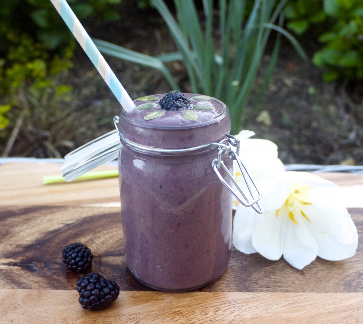 Purple Power Fertility Smoothie