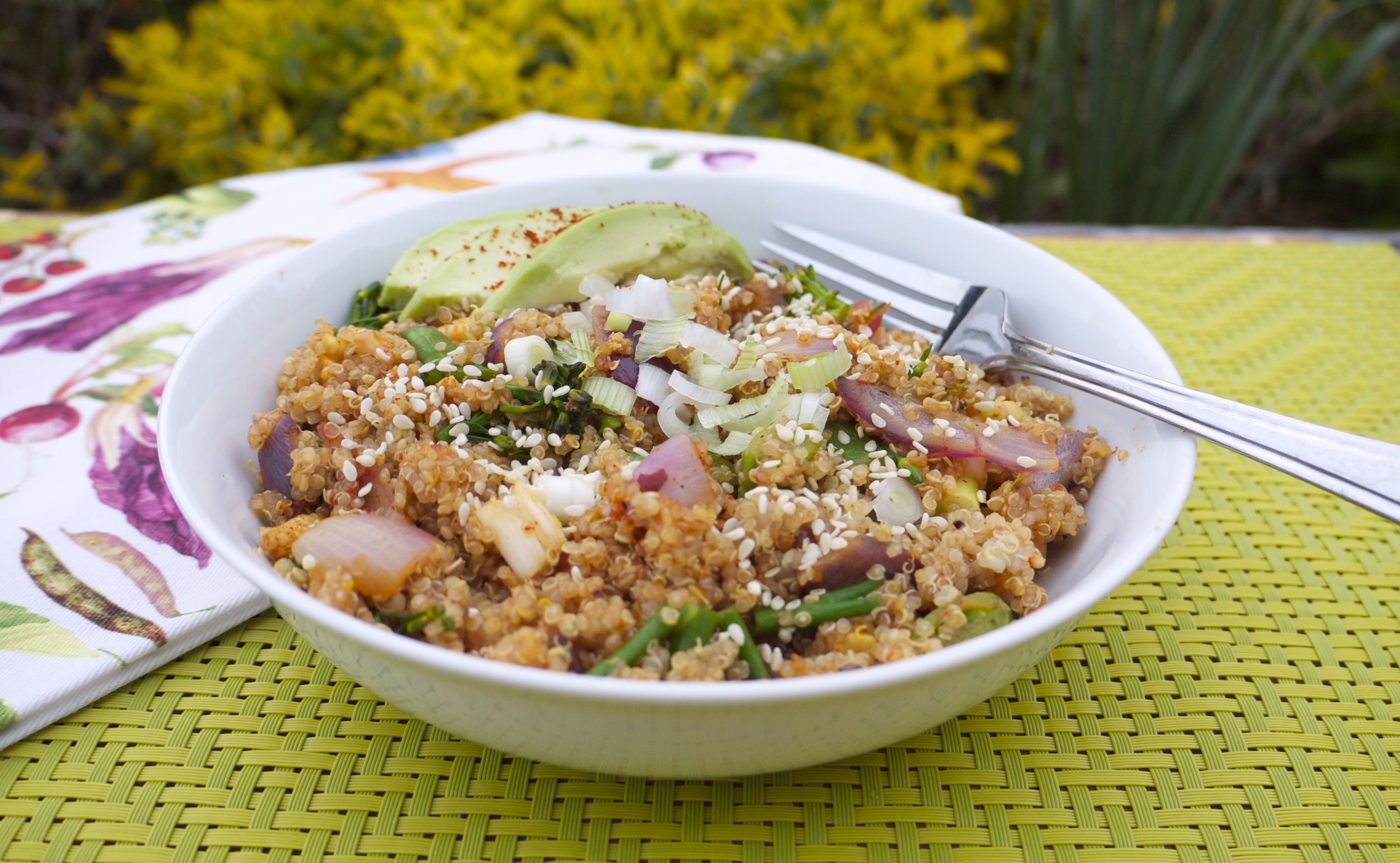 Quinoa Veggie Bowl Rosanna Davison Nutrition