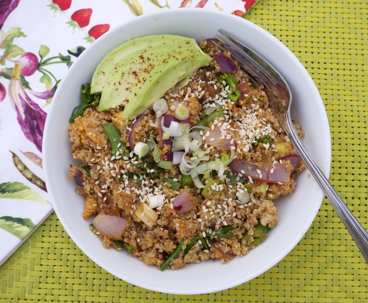 Quinoa veggie bowl 