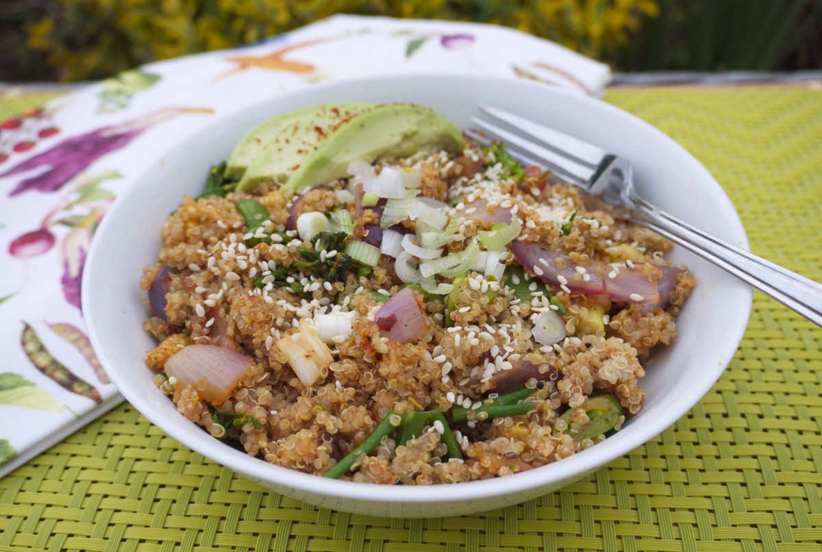 Quinoa veggie bowl 