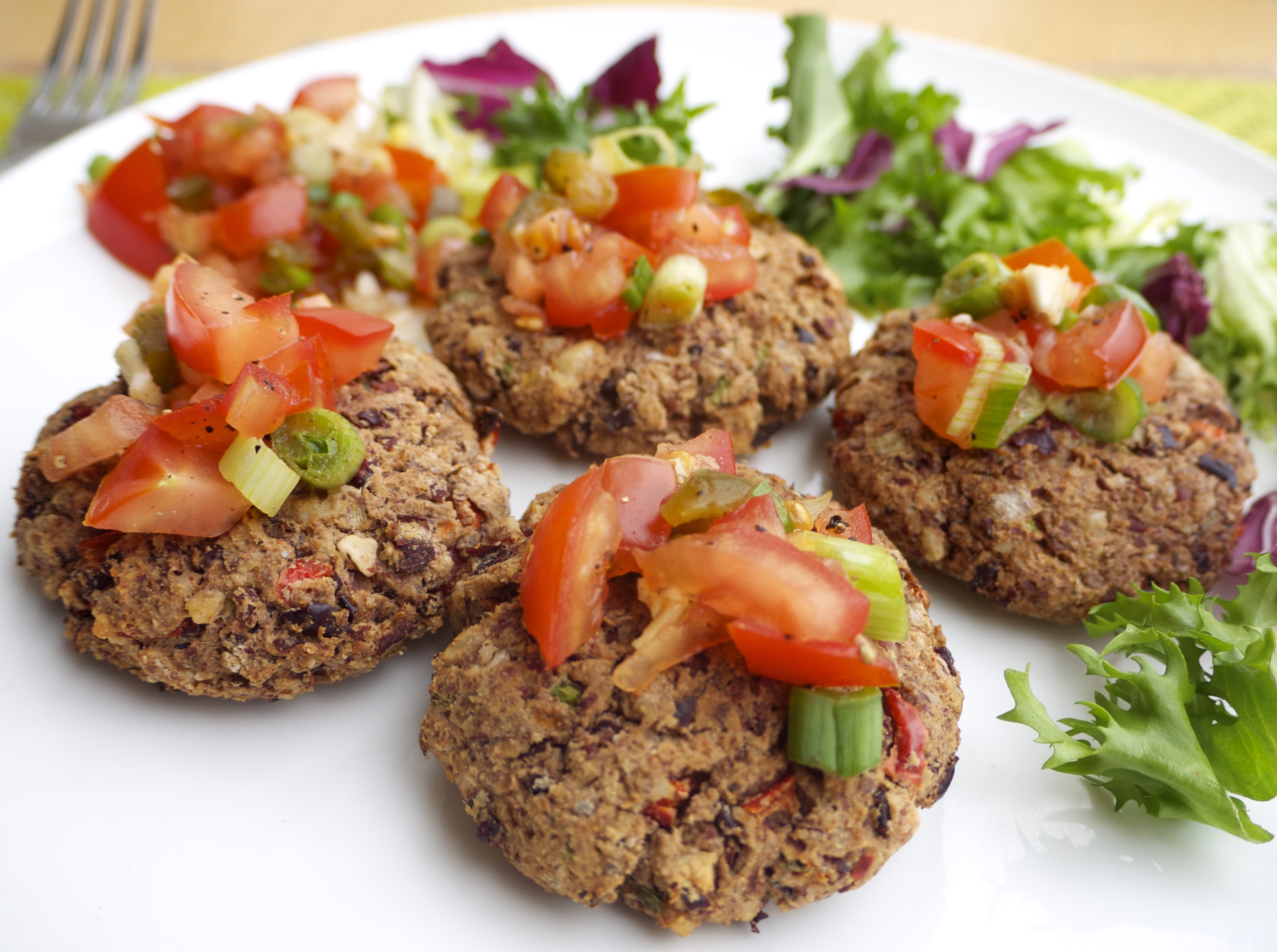 Kidney Bean and Walnut Burgers Rosanna Davison Nutrition