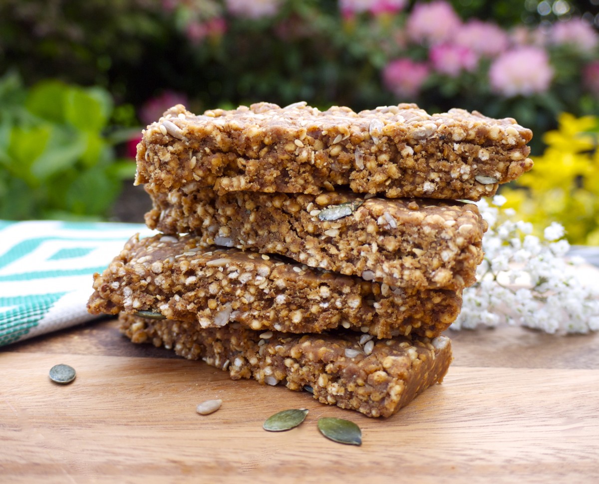 No-Bake Almond Protein bars 