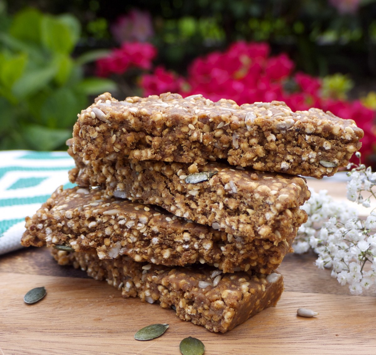 No-Bake Almond Protein bars 