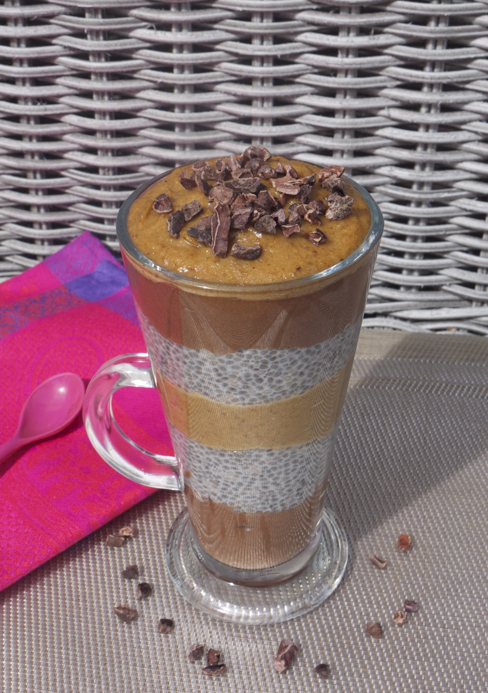 Chocolate Mousse and Salted Caramel Chia Pudding - Rosanna ...