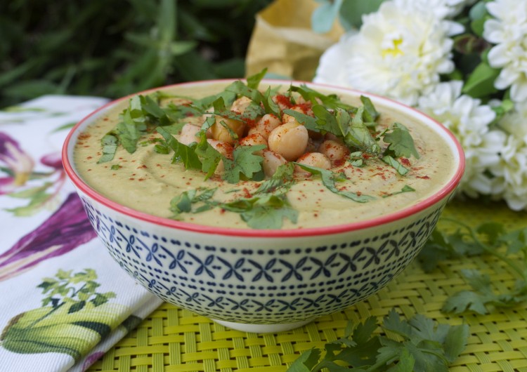Smoked Coriander Hummus Rosanna Davison Nutrition