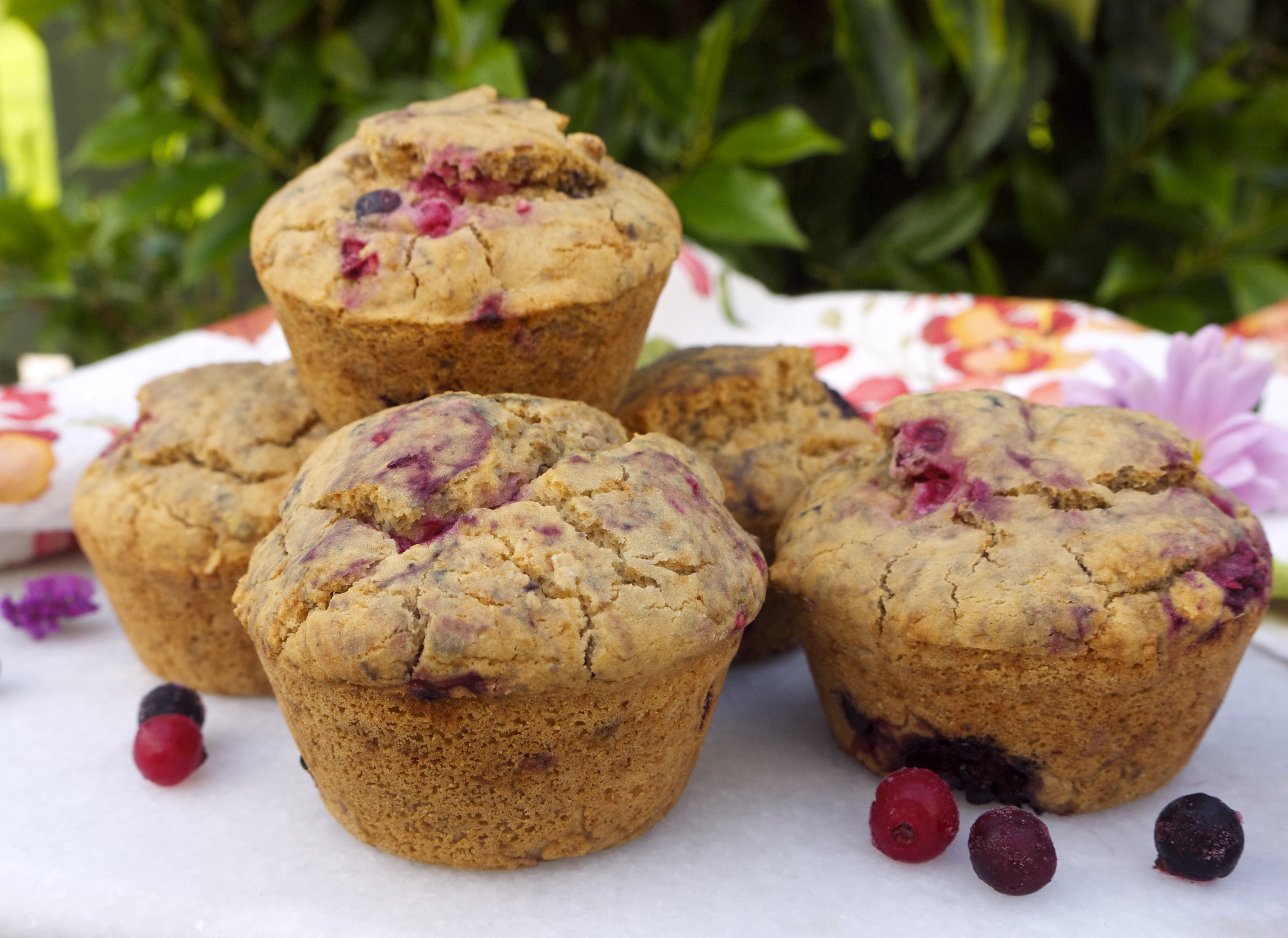 Summer Fruit Muffins - Rosanna Davison Nutrition
