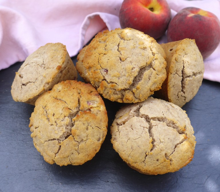 Peach and Ginger Muffins Rosanna Davison Nutrition
