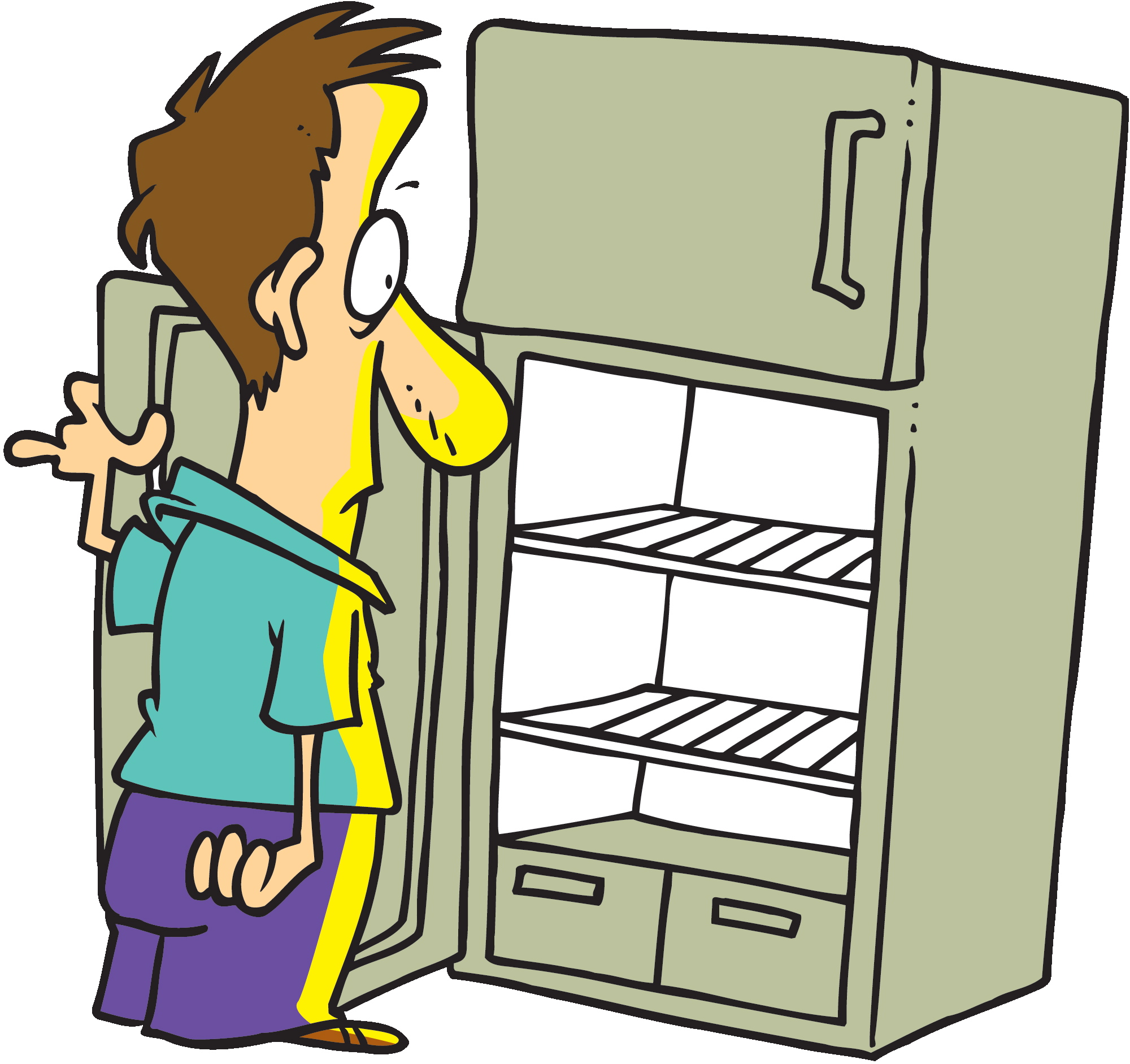 didn-t-think-i-had-any-food-in-the-house-so-i-just-started-e0Ofsg-clipart