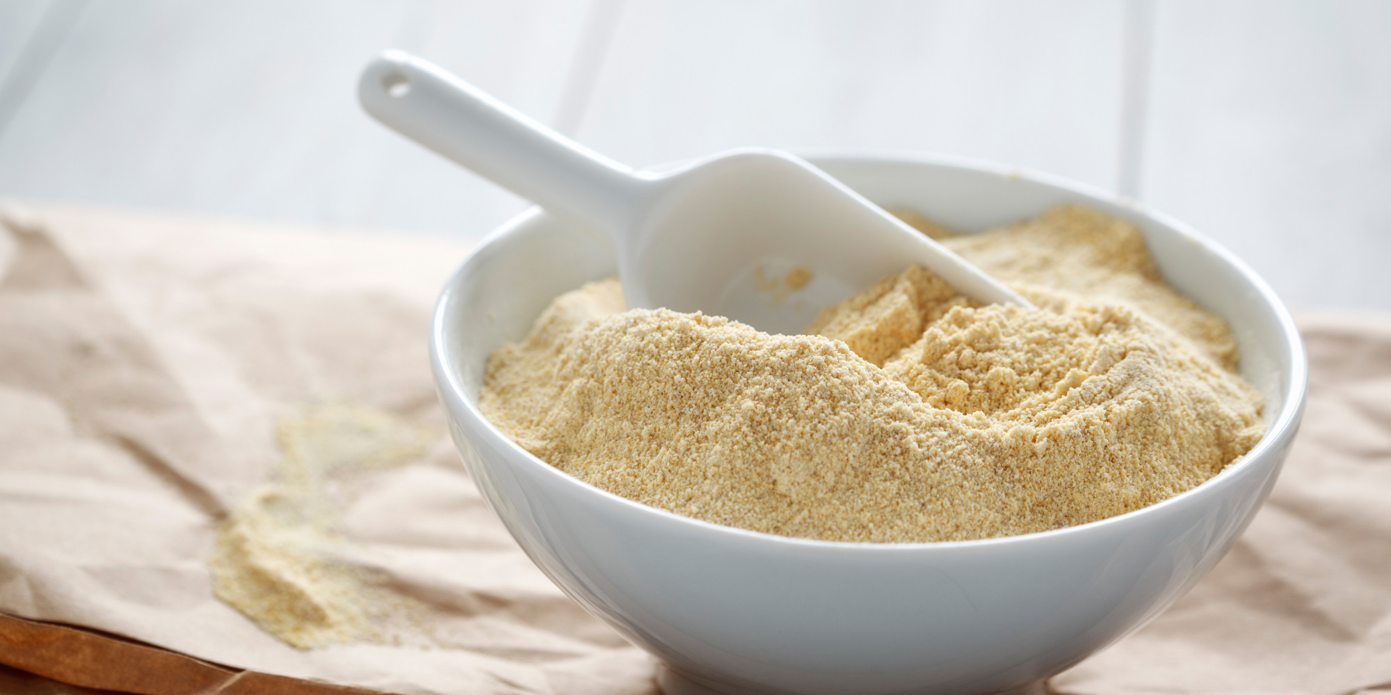 Chickpea Flour in a bowl