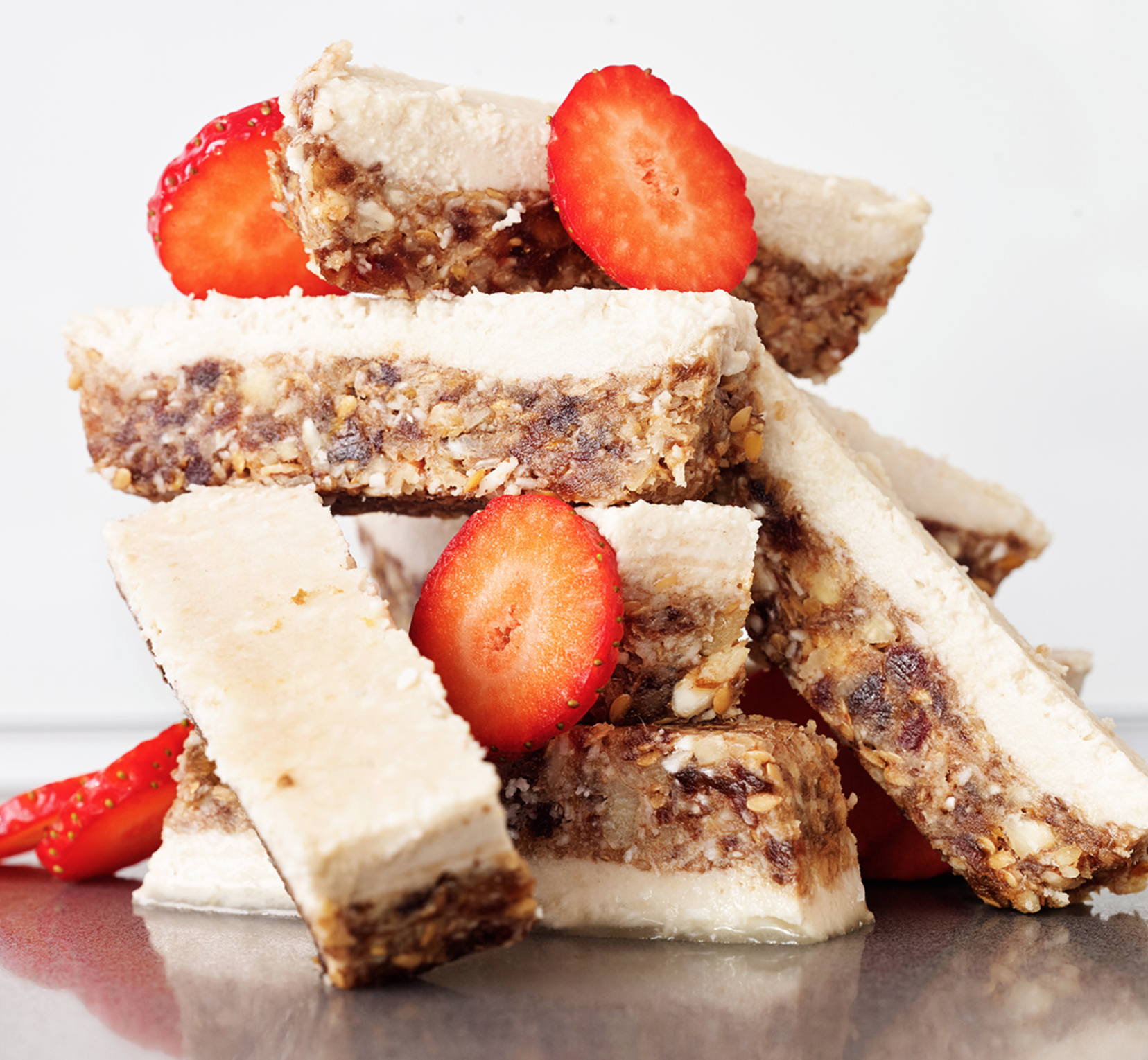 EYB Strawberry Coconut Slices