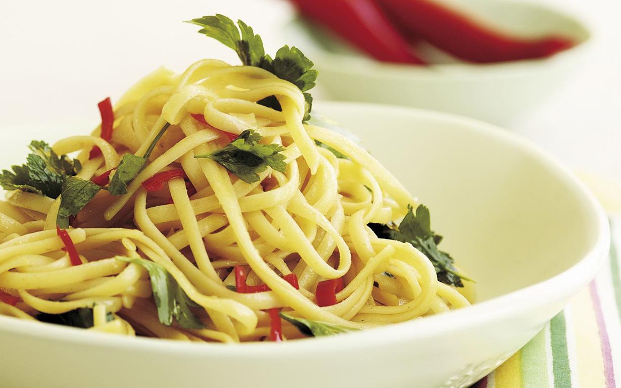 garlic-chilli-pasta