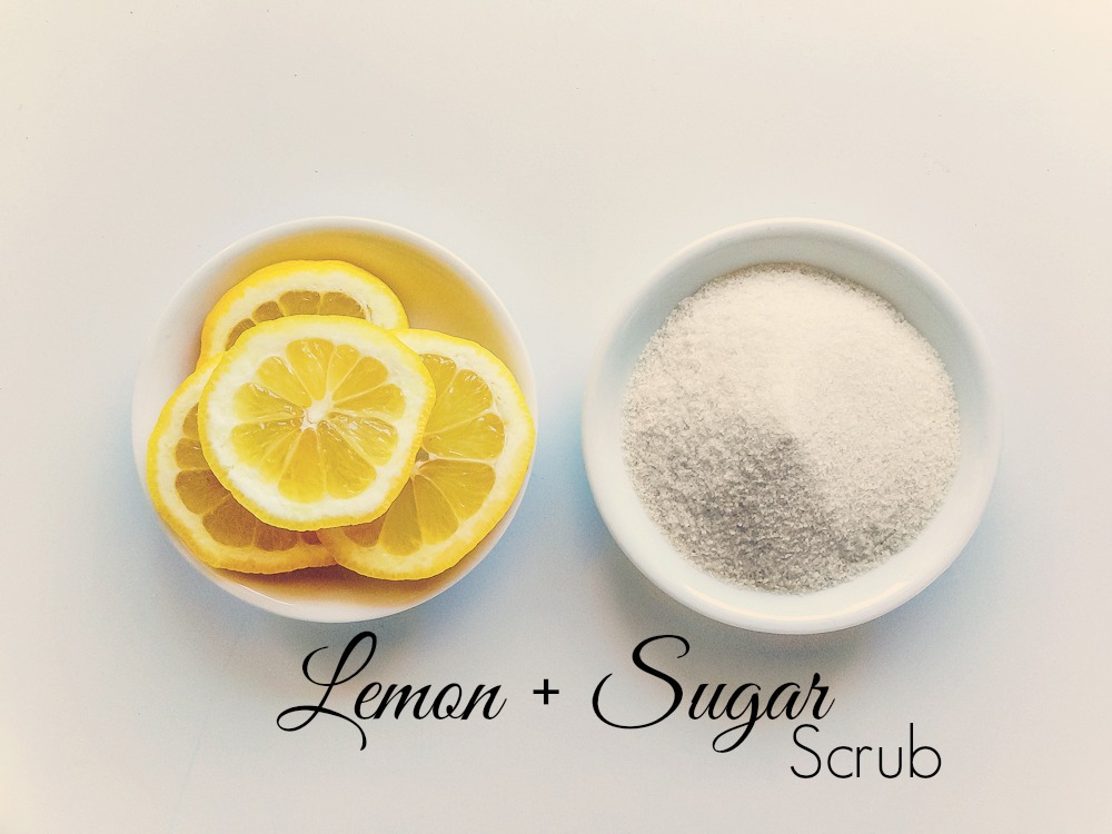 Image result for sugar and lemon face scrub"