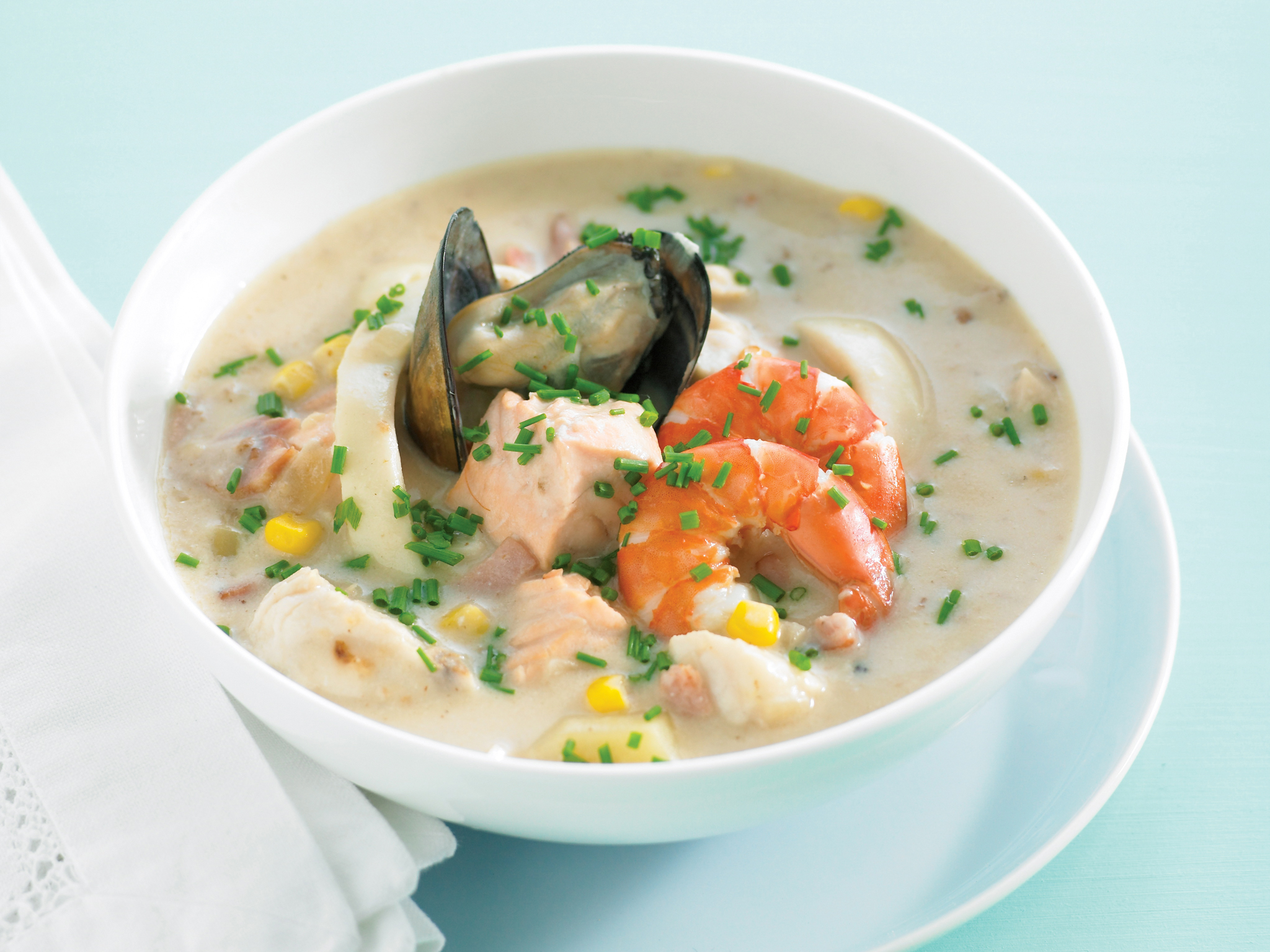 Budget Special Seafood - Family Favourites - Seafood Chowder