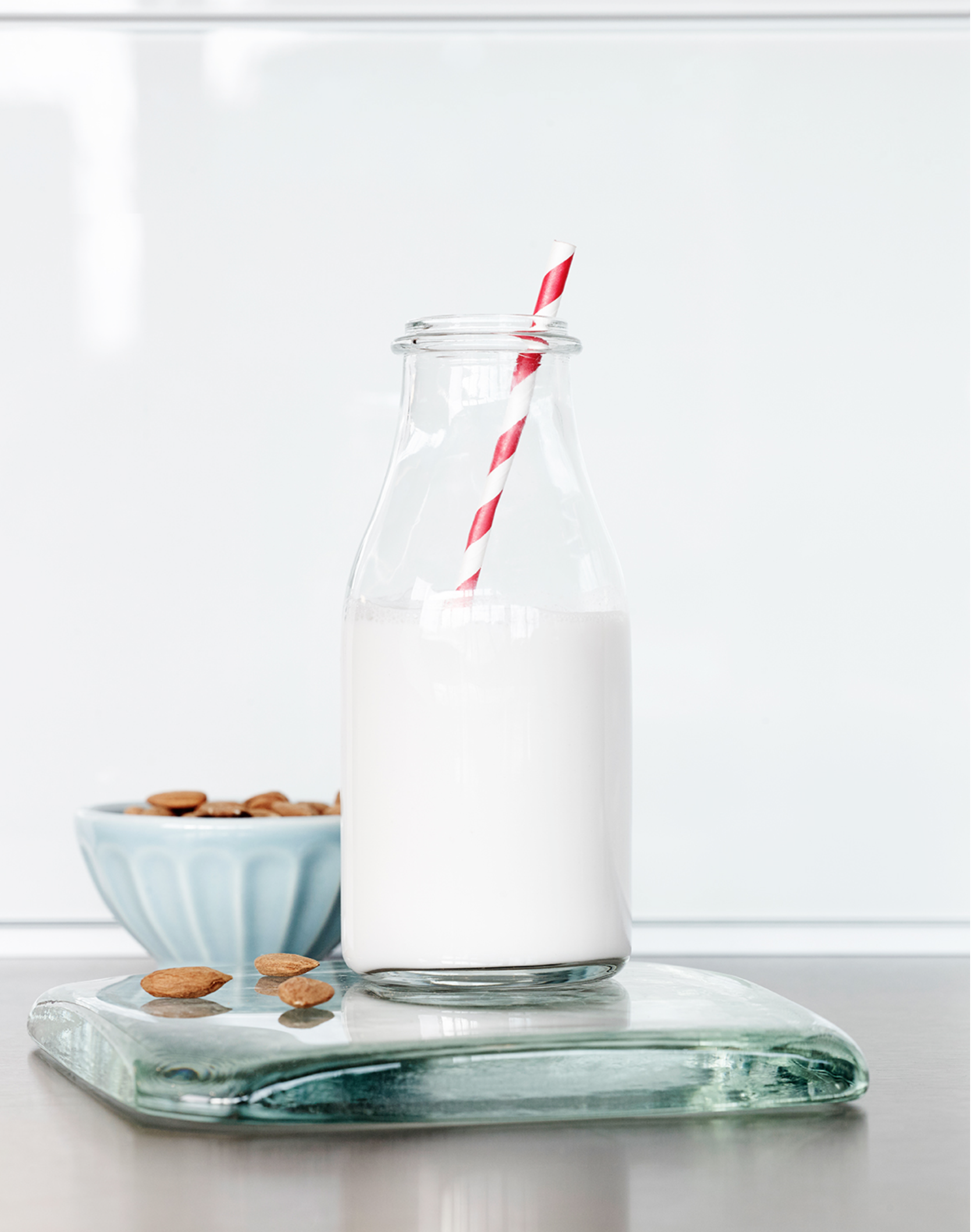 Homemade almond milk