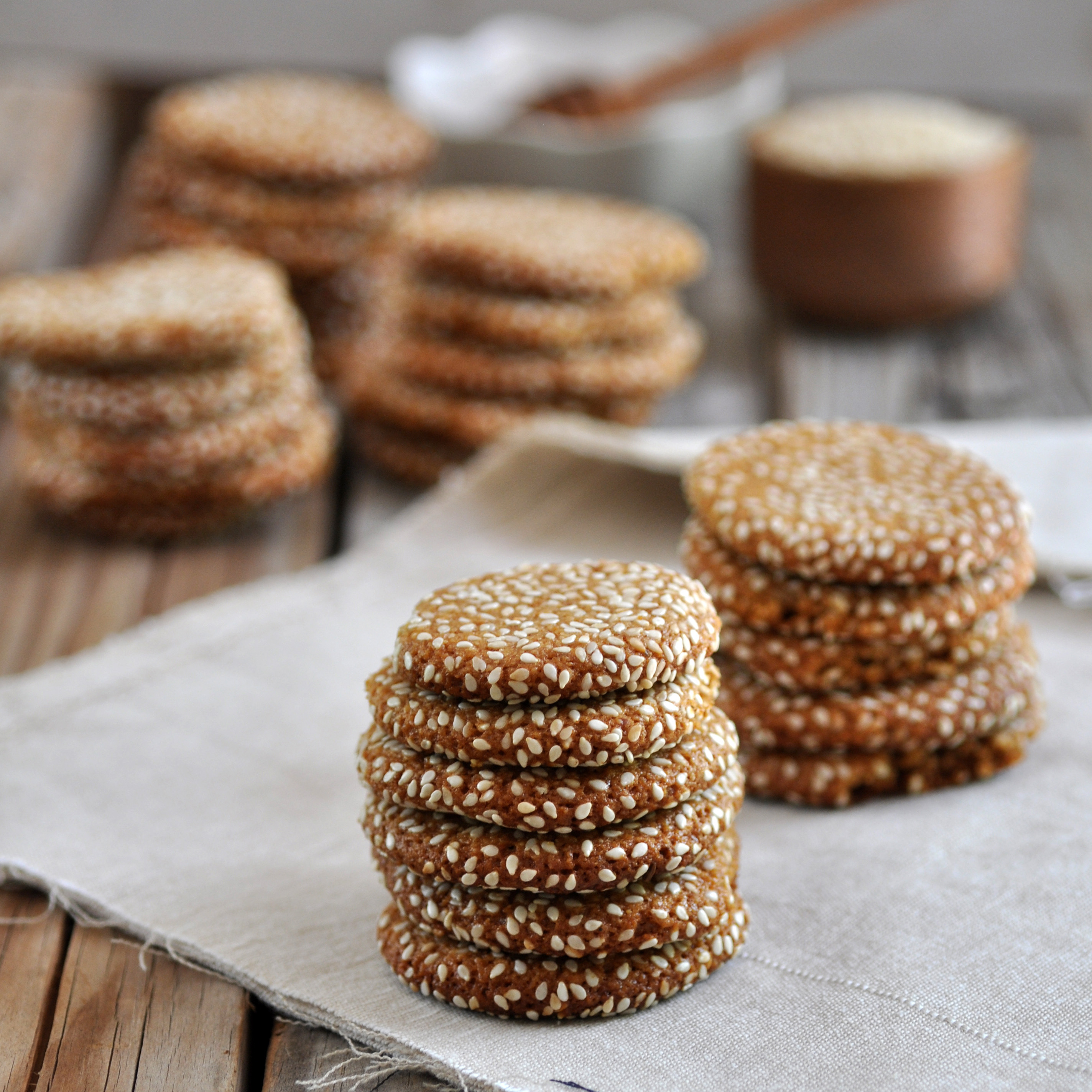 Honey Tahini Cookies