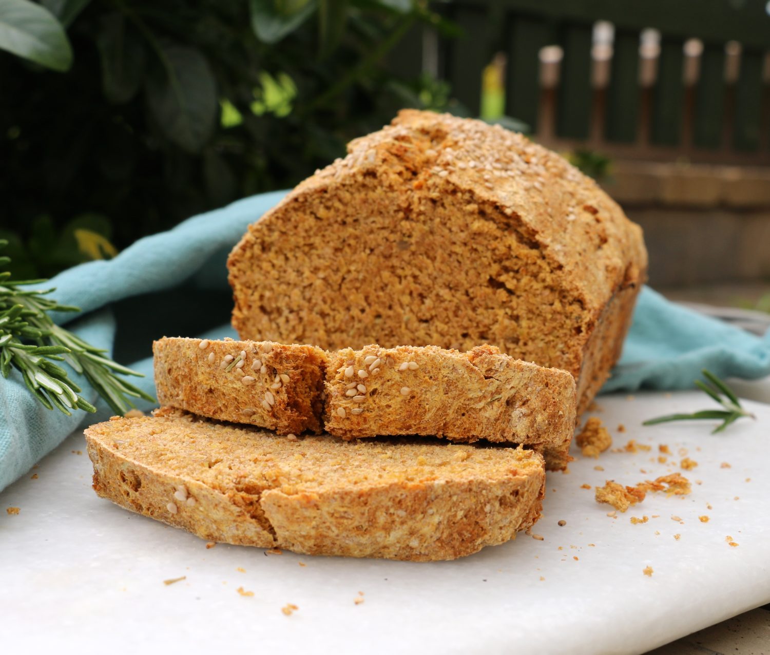 Roast Garlic and Rosemary Bread Rosanna Davison Nutrition