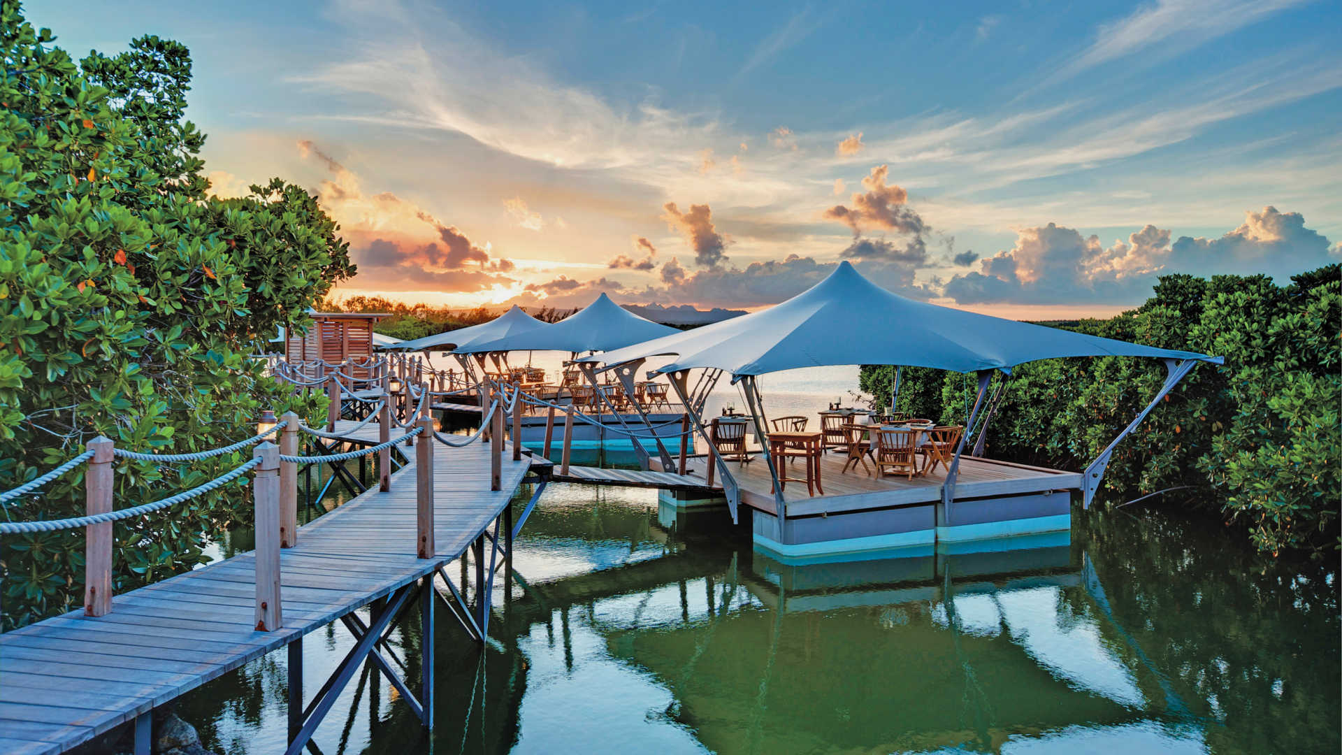 Constance Prince Maurice Floating Restaurant 