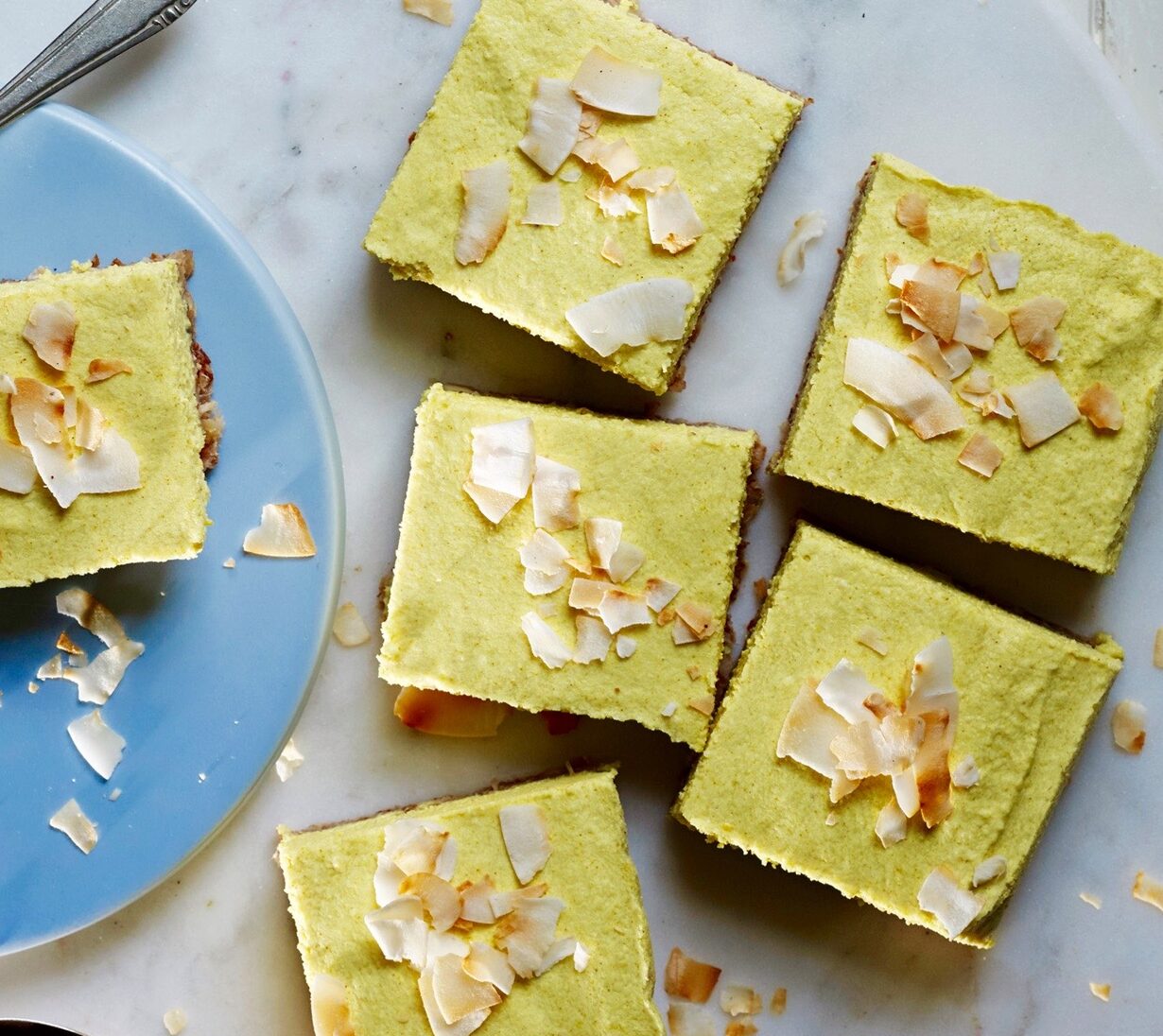 Lemon and Coconut Cream Slices Rosanna Davison Nutrition
